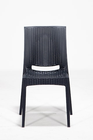 6 Adet Rattan Antrasit Sandalye / Balkon-Bahçe-Teras Antrasit