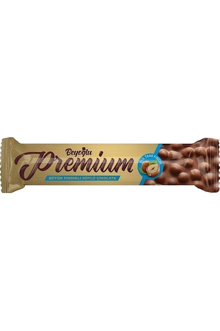 Beyoğlu Premium Bütün Fındıklı Ve Bademli Çikolata 75 Gr X 6 Lı Karma Paket