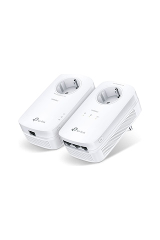 Tp-link Tl-pa8033p Kıt Powerline Adaptör Priz Soketli Av1300 Kolay Kurulum 3 Gigabit Port