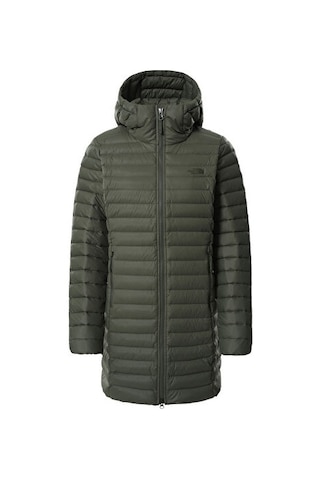 The North Face W Stretch Down Parka Kadın Outdoor Montu Nf0a4p6jnyc1 Koyu Yeşil Koyu Yeşil