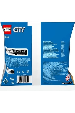 Lego City Uçan Uzay Motosikleti 30663 - 6 Yaş Ve Üzeri Çocuklar İçin Yaratıcı Oyuncak Yapım Seti 46 Parça