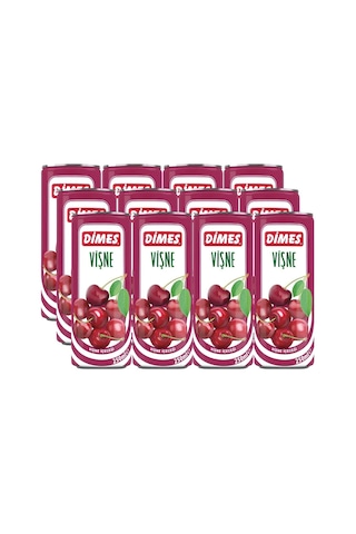 Dimes Vişne İçeceği 250 Ml X 12 Adet