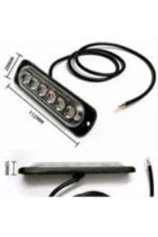 L1128-y 9-36v 6 Ledli Mini Bar Sarı Düz Ve Çakar L1128-y 9-36v 6 Ledli Mini Bar Sarı Düz Ve Çakar