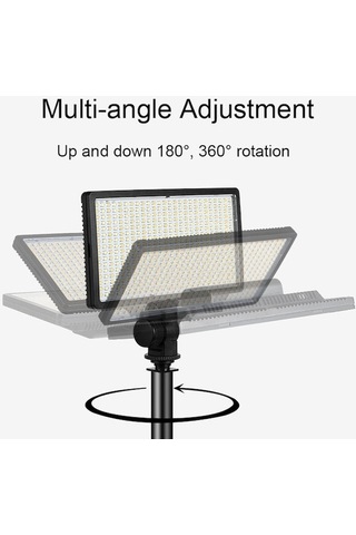 Novahub 416 Led Kademesiz Ayarlama Canlı Dolgu Işığı Tersinir Fotoğrafçılık Yumuşak Işık, 8 İnç Stile Diğer