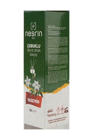 Nesrin 120 Ml Cam Kutulu Bambu Koku Yasemin - 8690352728213e
