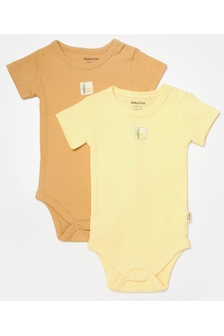 BabyCosy Bebek 2 Parça Kısa Kol Body, %50 Bambu - %50 Organik Pamuk, Bebek Ve Yenidoğan Serisi - Csyb9016bebek 2 Parça Kısa Kol Body, %50 Bambu - %50 Organik Pamuk, Bebek Ve Yenidoğan Serisi - Csyb9016 Sarı