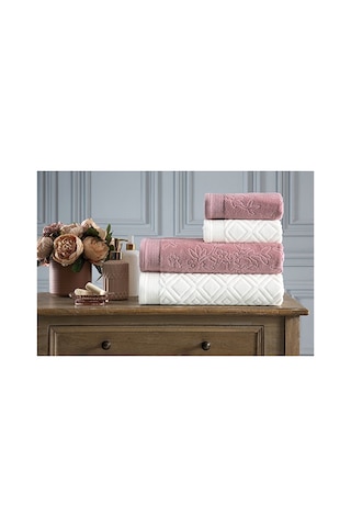 Özdilek Pastoral Best Set Hamam Takımı R.amatise-krem