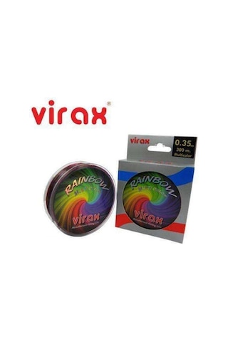 Virax Rainbow 300m Multicolor Monofilament Misina 0.20 mm