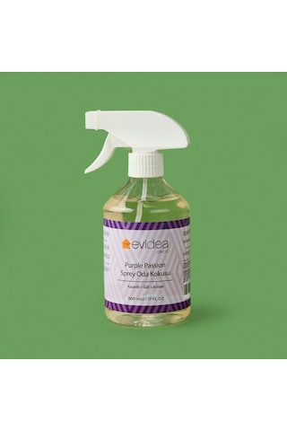Evidea Deco Purple Passion Sprey Oda Kokusu - Şeffaf - 500 Ml Vanilya