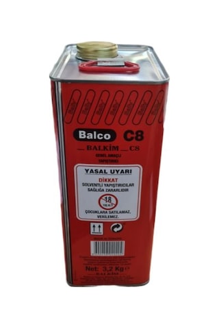 Bally C8 Kırmızı Yapıştırıcı Çok Amaçlı Yapıştırıcı 3,200 Kg