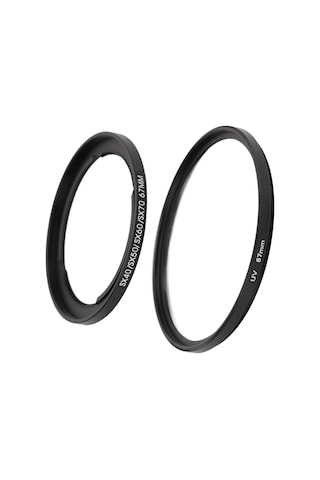 Konesam Canon Sx40/sx50/sx60/sx70 Kamera İçin 67mm Filtre Çemberi, Uv Filtresi Ve Lens Kapağı Koruma Seti - Optik Cam, Toz Ve Çizikten Koruma