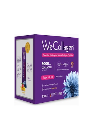 Biomet Wecollagen Tip 1-2-3 Kolajen Collagen 30x10 gr