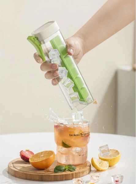 River World Buz Kalıbı Küp Basmalı Çok Renkli