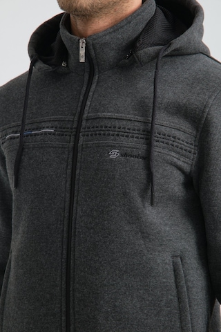 Shooter Sportswear Shooter Erkek Premium Kışlık Eşofman Takımı Regular Kapüşonlu Antrasit
