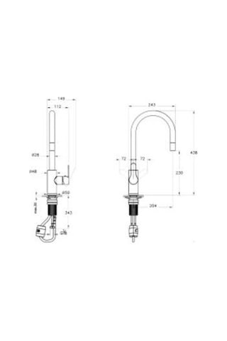 Artema Maestro A43740 Pull-down Inox Eviye Bataryası, Krom Diğer
