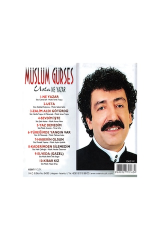 Müslüm Gürses - Usta Ne Yazar Cd
