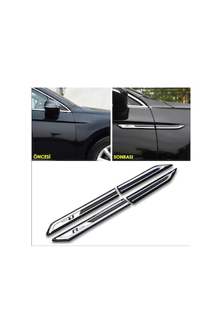 S-Dizayn Vw Passat B8.5 Abs Krom Çamurluk Çıtası 4 Prç. R Line 20