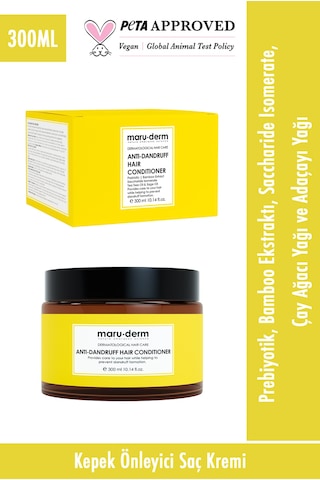 Maruderm Kepeğe Karşı Etkili Saç Kremi 300 ML