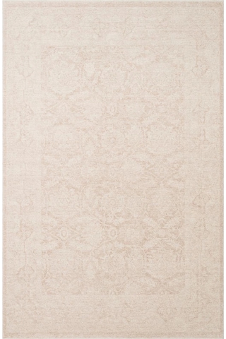Eko Halı Shıraz Shr 01 Cream Vintage Tarzlı Yumuşak Dokulu Modern Makine Halısı Krem