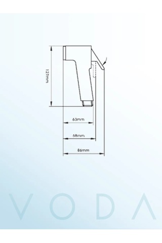 Voda Hijyenik Duş Seti 142945824 Krom