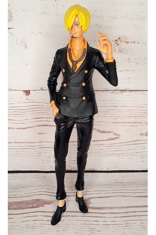 Anime Figür Sanji Vinsmoke 21 Cm One Piece Koleksiyonluk Aksiyon Model