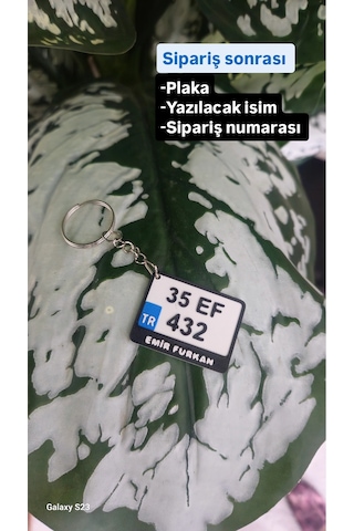 Motorsiklet Kişiye Özel Isimli Motor Plakalik Anahtarlık - Hediyelik Anahtarlık