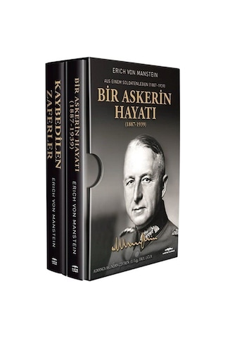 Kaybedilen Zaferler - Bir Askerin Hayatı - 2 Kitap Takım - Kutulu - Erich Von Manstein - Kastaş Yayınları