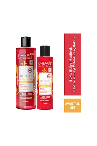 Urban Care Hibiscus&shea Butter Kıvırcık Ve Dalgalı Saçlara Özel 2'li Bakım Seti