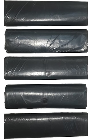 Büyük Boy Çöp Poşeti 65X80 Cm 10 Lu Rulo 5 Paket 50 Adet