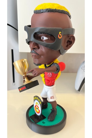 Victor Osimhen Figürü 5 Yıldız 25. Yıl Özel Seri 26 Cm