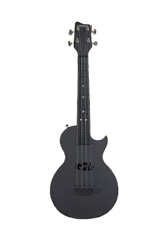 Carbon Fiber Ukulele Tam Profesyonel Ful Set Mat Siyah