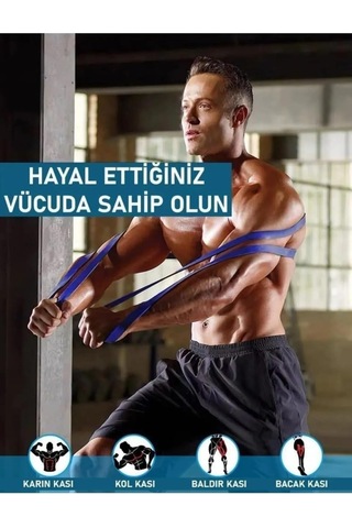 15 Kg Active Sert Loop Direnç Bandı Süper Loop Bandı Egzersiz Direnç Lastiği