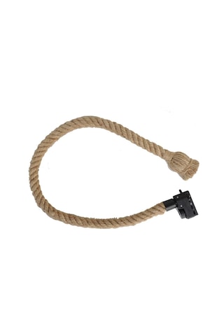 Ray Spot İçin Dekoratif Halat Aplik E27 Duy Armut Rustik Ampullü Natural