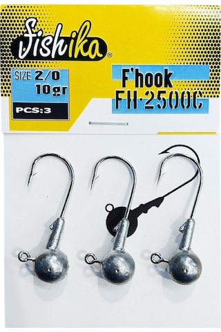 Fishika 2500 2/0 10gr Jig Head