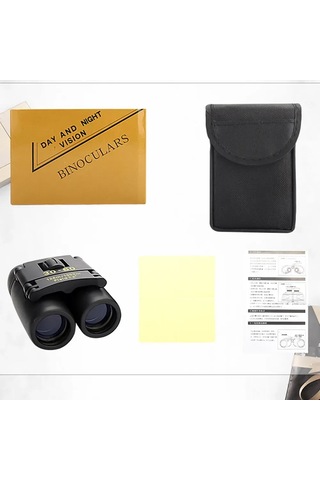 Gajeena 30x60 Optik Kırmızı Filmi İkili Gözlük, Işık Az Ortamlarda Net Görüş, Taşınabilir, Kuş İzleme, Outdoor Seyahat İçin Teleskop