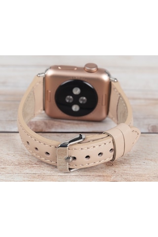 Apple Watch Uyumlu Deri Kordon 42-44-45mm Slim Nu1 Diğer