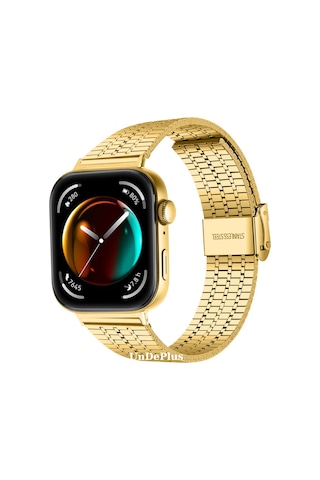 Huawei Watch Fit 3 Kordon Pul Dizayn Metal Kordon Balık Sırtı