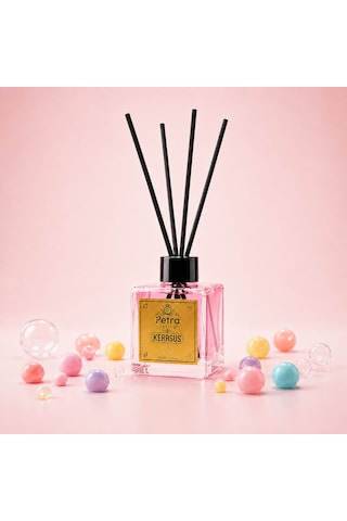 Kerasus 100 Ml Bambu Çubuklu Oda Kokusu Oda Kokusu, Reed Diffuser, Ev Ve Ofis İçin , Room Air Freshener For Living Room Premium Ortam Kokusu Ev , Ofis ,