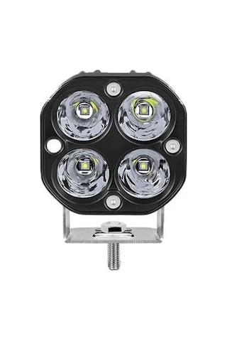 3'' Beyaz Sarı Led Çakarlı Spot Off Road, Motosiklet Sis Farı Çalışma Lambası 12-24v 40w