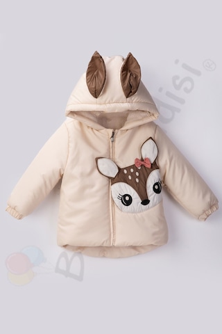 Bebek Vadisi Yeni Ceylanlı Kapüşonlu İçi Peluş Kürklü Kapitone Kalın Kar Kışlık Şişme Kız Bebek Mont Çocuk Kaban Bej Bebek Vadisi Yeni Ceylanlı Kapüşonlu İçi Peluş Kürklü Kapitone Kalın Kar Kışlık Şişme Kız Bebek Mont Çocuk Kaban Bej