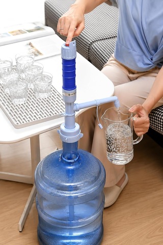 Lexroo Pilli Damacana Su Pompası Otomatik Bpa Free Çok Renkli