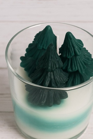 Dekoratif Kokulu Mum Çam Ağacı Çam Mum