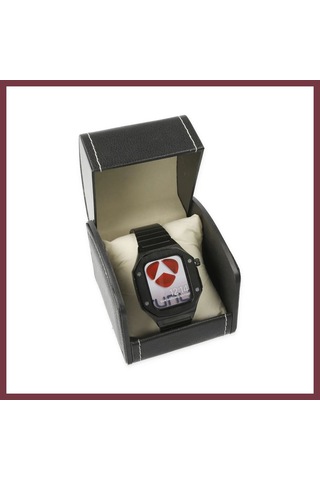 Storeşahin Apple Watch 45mm Uyumlu Kr409 Metal Kordon - Siyah Shn0720