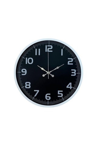 Beyaz Elegance 36 Cm Duvar Saati Çok Renkli