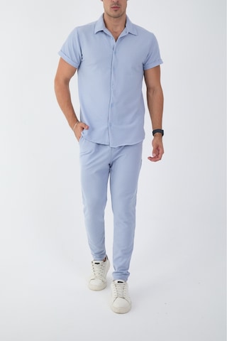 Mcz Mavi Renk Slim Fit Erkek Pantolon - Gömlek Alt Üst Takım