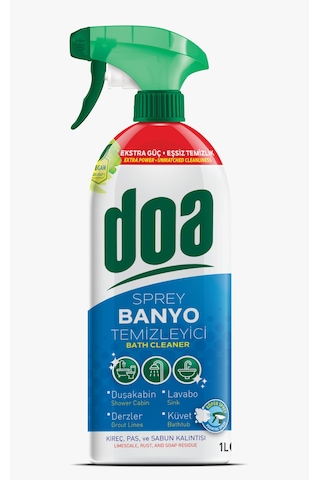 Doa Banyo Extra Güç Temizlik Spreyi 1 Lt X 6 Adet 6'lı Set