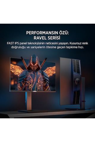 James Donkey Ravel R45 24'' 240hz 0.5ms Fast Ips Fhd Pivot Gaming Monitör Sıfır Ölü Piksel Garantili