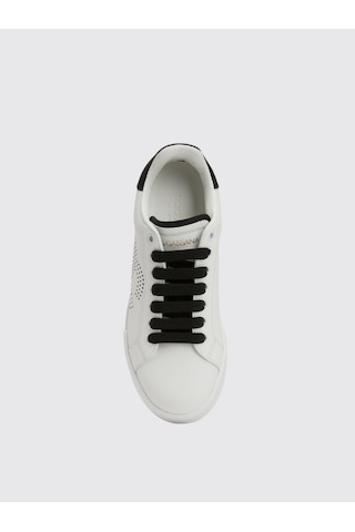 Dolce & Gabbana - White Portofino Sneakers Beyaz