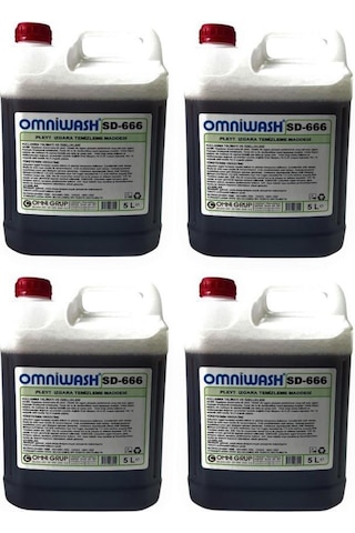 Omniwash Sd-666 Pleyt Izgara Temizleme 5000 Ml 4 Adet