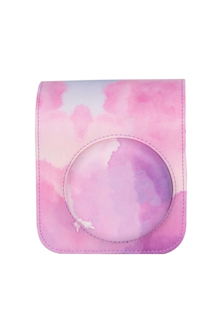 Instax Mini 12 Makine Uyumlu Renkli Deri Kılıf